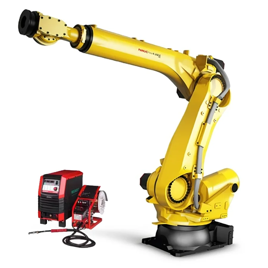 Высокоточный лазерный станок FANUC R-2000ic/210F с OTC DA300P лазерные сварочные аппараты для дуговой сварки металла алюминиевая сталь и т. д.