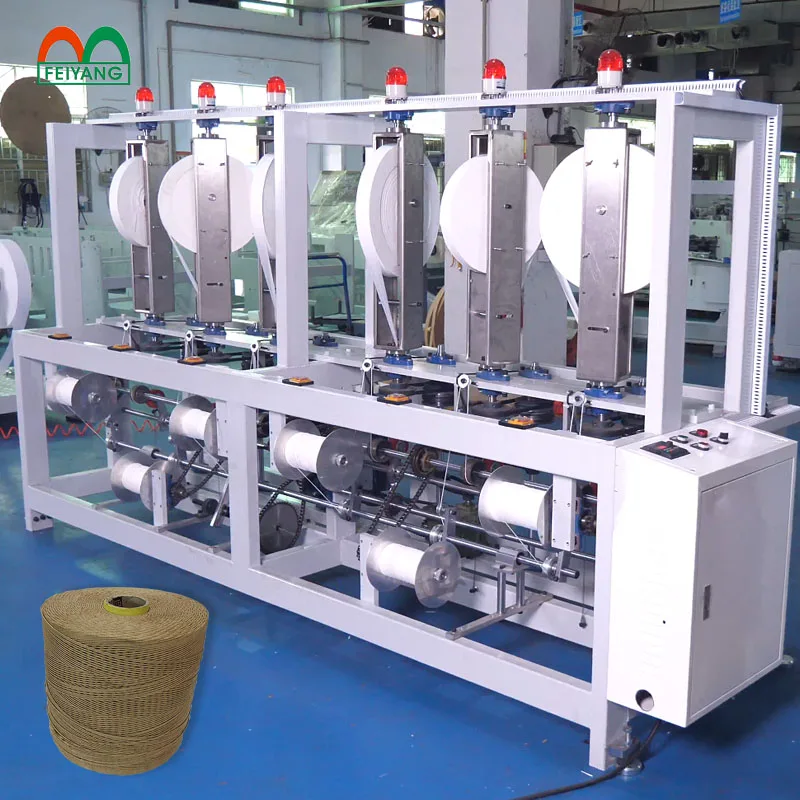 High Speed Paper Handle Rope Making Machine for making paper handle