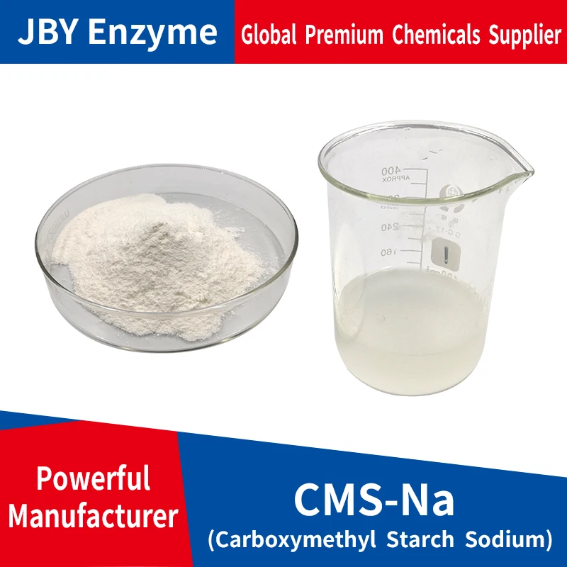 Food grade CMS CMS-Na carboxymethyl starch sodium for fruit juice drink yogurt milk ice cream instant noodles bread meat