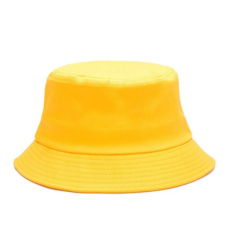 Wholesale Unisex Fashion Custom Embroidery Logo Cotton Travel Fisherman Bucket Hat Caps