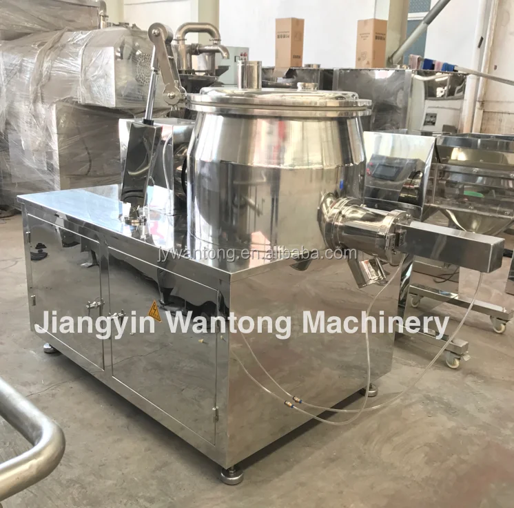 GHL High efficient pharmaceutical granules wet mixing rapid machinery granulator