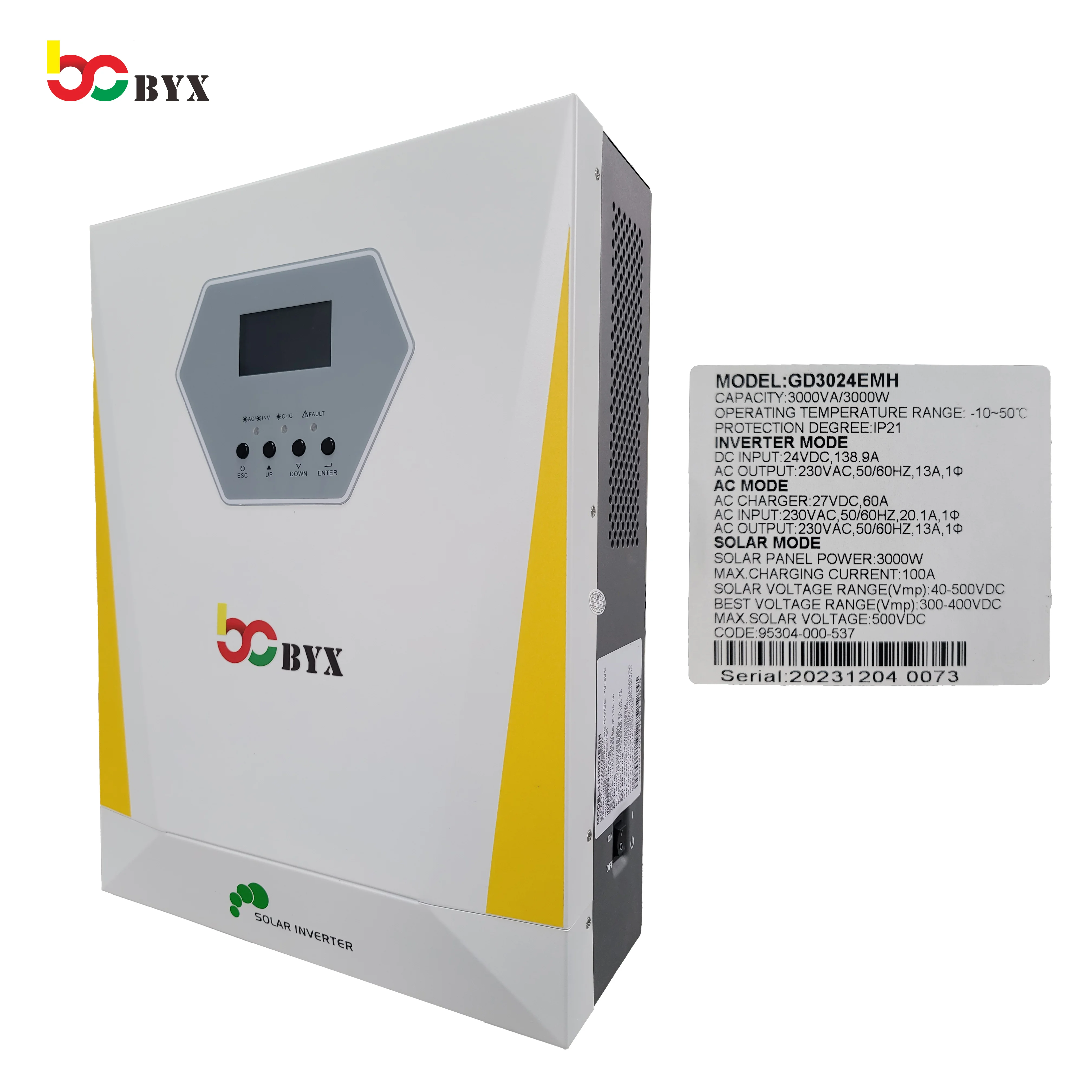 Инвертор Dc 12V в Ac 220V 3kva 4 2 кВт 5 кВА 6 8 11 солнечный гибридный инвертор mppt