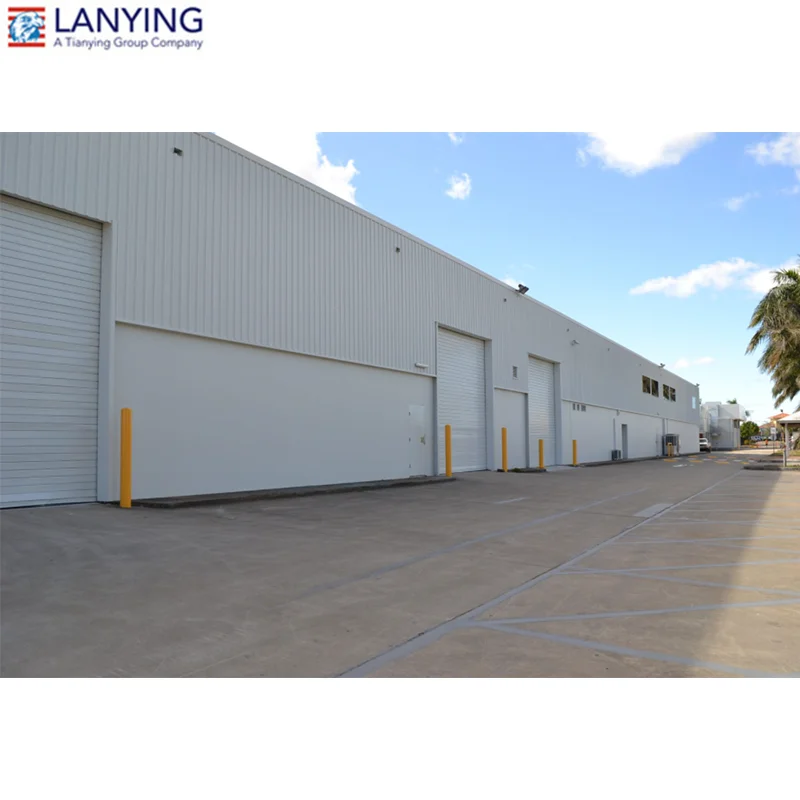 Prefabricated Real Estate Construction Industrial Workshop Warehouse Workshop Steel Construction