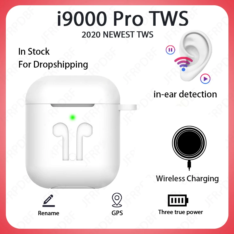 Оригинальные наушники i90000 Pro TWS Super Bass мини беспроводная спортивная Гарнитура стереонаушники PK i9000 i500 i10000 i200 tws pro