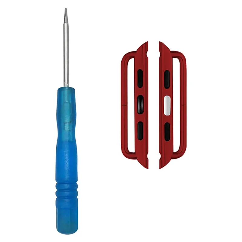 316L Stainless Steel One-body Watch Adapter No Springbars Watch Strap Connector for Apple Watch