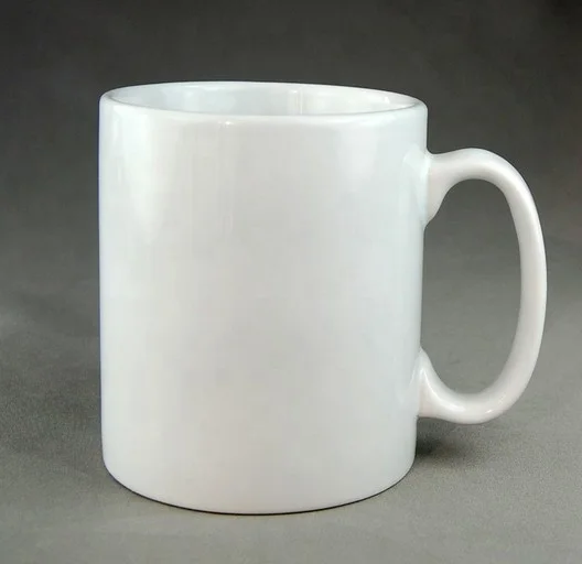 Ceramic blank sublimation cheap plain white coffee mug