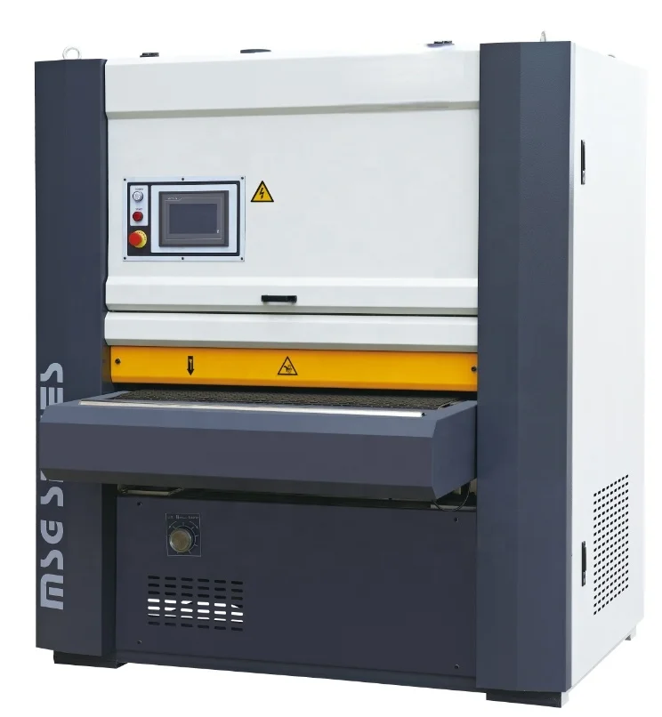 Automatic Wood Surface Metal Sheet Sander Plywood MDF Wide Belt Sanding Machine