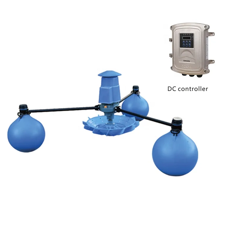 1500W 110V DC Solar Oxygenator Aerator Fish Pond плавающий