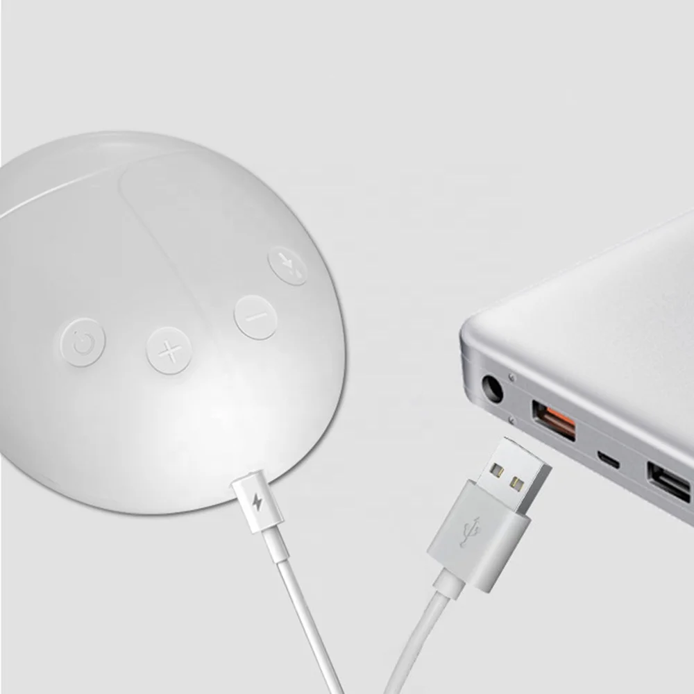 Cute Gently Silicone Suction Breast Pump  with Milk Bottle Tube Connector 150ml Portable Breast Pump