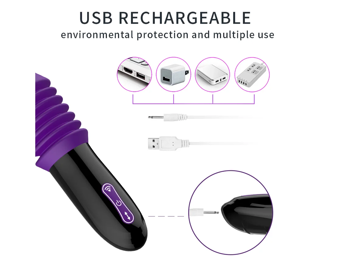 Sex Machine Telescopic Dildo Vibrator Automatic Up Down Massager G Spot Thrusting Retractable Vaginal Toy