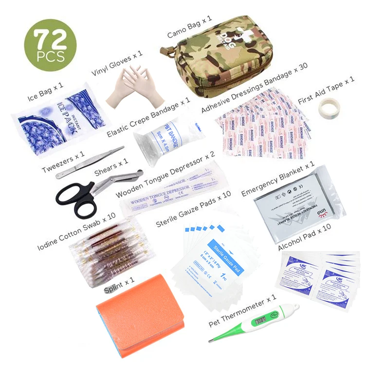 Hot selling pet first aid kit backpacking first aid kit bag for dog