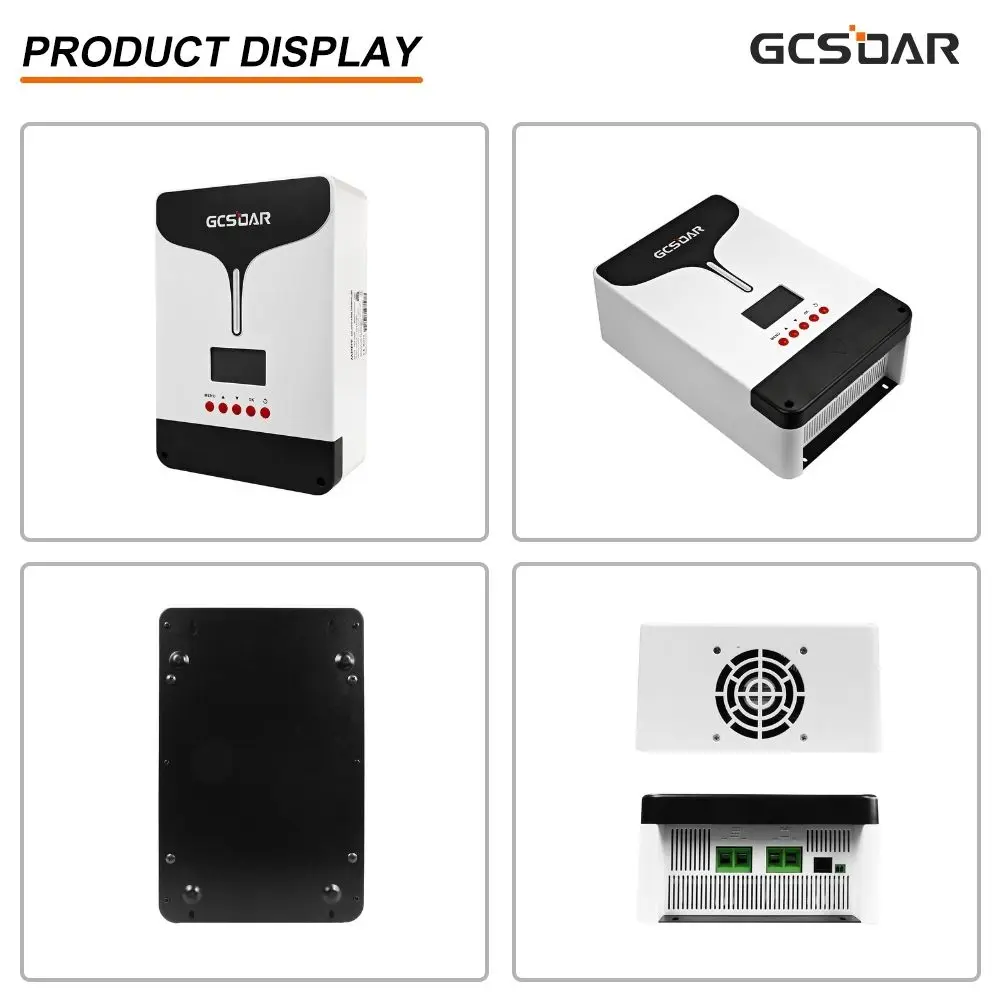LDSOLAR EMC Protection Fan Cooling Free App Service 60A 12v 24v 48V Lithium Battery Mppt Solar Charge Controller