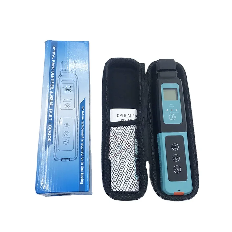 Fiber Optic Identifier Fibre Identifier 0.25/0.9/2.0/3.0mm Live Detector Identifier 800nm-1700nm SM and MM fiber cable AUA-40