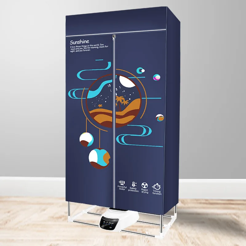Foldable Portable Remote Control Multi-functional Warm air Dryer Household Clothes Dryer