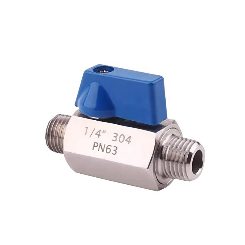 1 Inch Ball Valve for Water Air Oil and Gas stainless steel  Mini Fitting Ball Air Valve