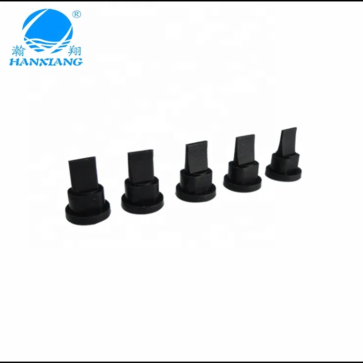 Micro Plastic Rubber Silicone Check Valve Soap Dispenser Duckbill Check Valve One Way Diverter Needle Valves For Medical Devices