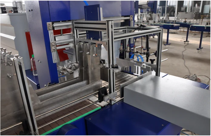 L type Heat Shrink bottled water Packing Machine