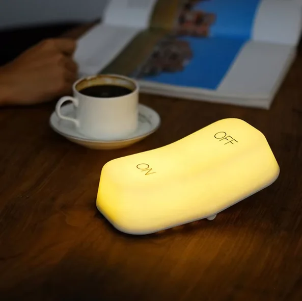 Switch night light USB charging simple gravity sensor ONOFF switch light LED night light
