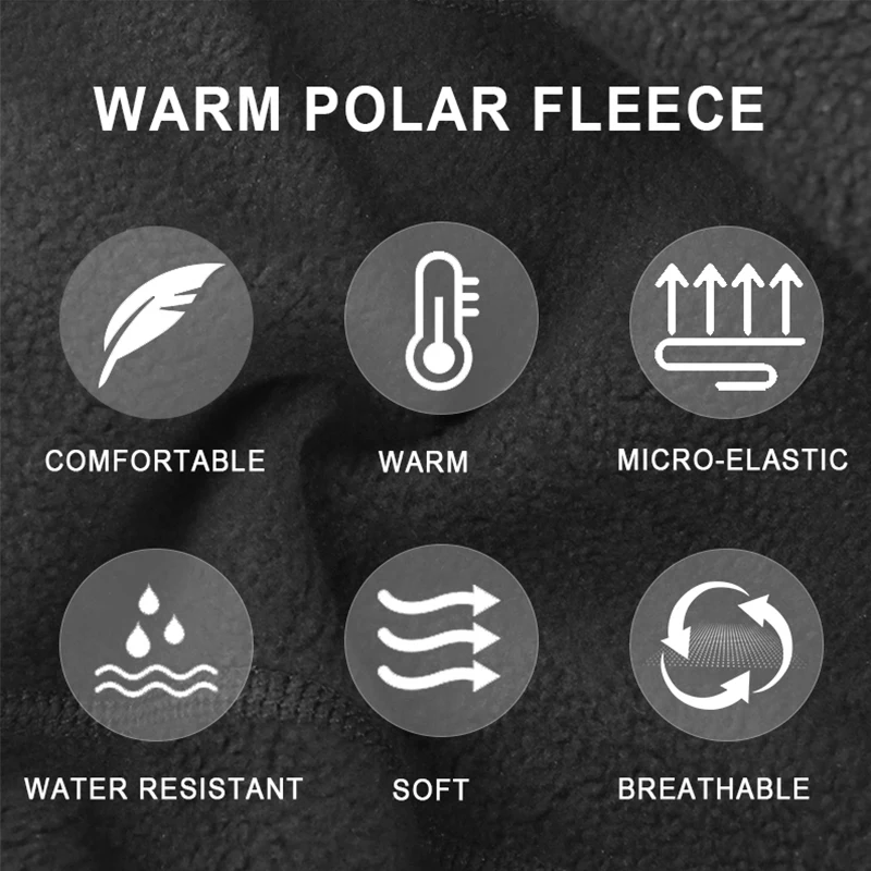 
X-TIGER Winter Cycling Mask Fleece Thermal Cycling Cap Windproof Full Face Cover Balaclava Skiing Skating Anti-Dust Outdoor Hat 