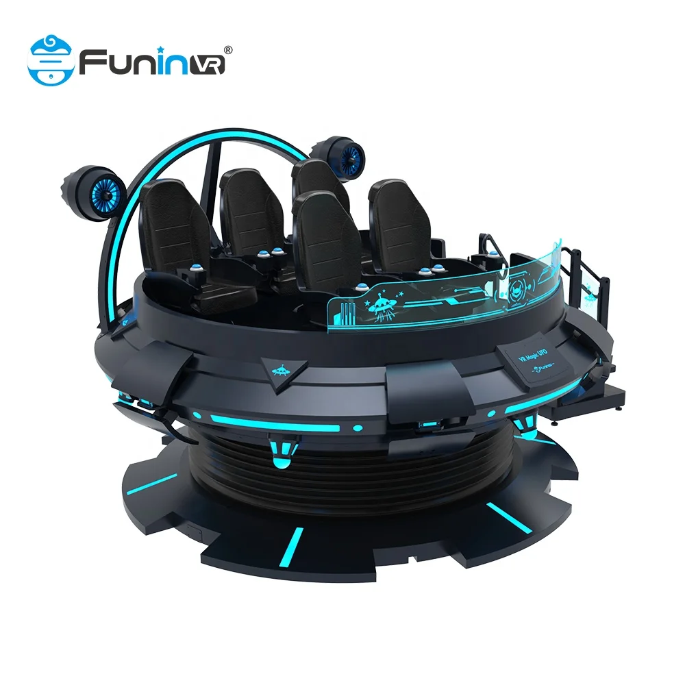 Игровой автомат виртуальной реальности 5 мест 360 Vr американские горки вращение на градусов тематический парк