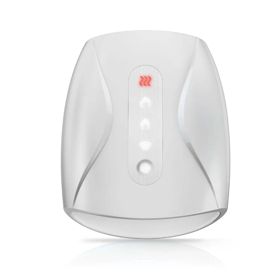 2021 Cordless Electric Air Compression Hand Palm Fingers Massager Pain Relief Finger Hand Massager with heating
