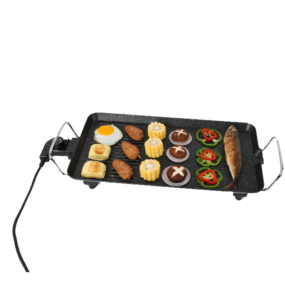 Electric Griddle Marble Coating Multi Function Electric BBQ Grill plate