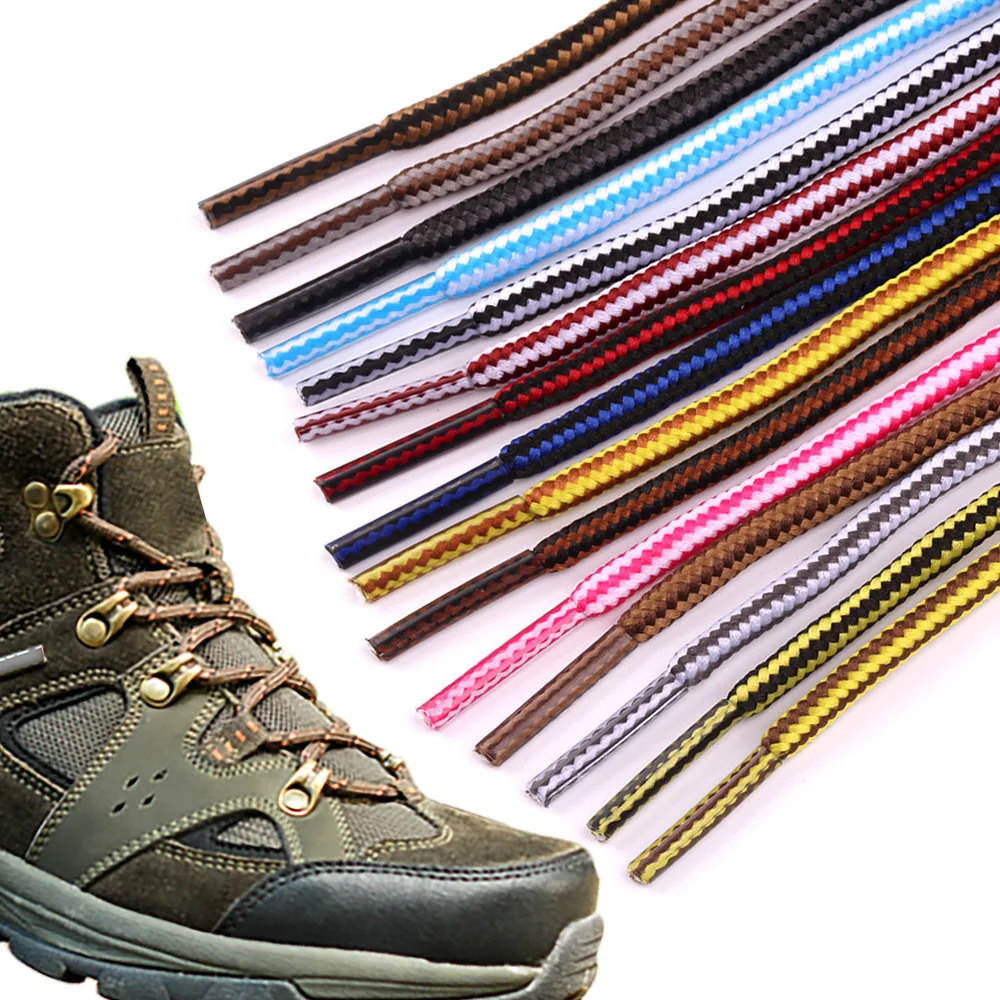 [21]  direct sports casual shoes workwear shoes Martin boots big head leather boots general two-color striped shoelaces