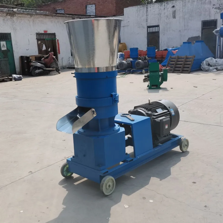 Small Mini Machines For Making Hard Wood Pellet Machine 125 model Mill Used For Fuel Burning Processing Machinery