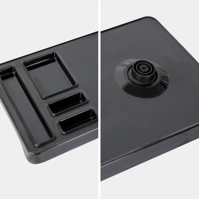 Household/Hotel Guest Room Electric Kettle with Black Tray Set