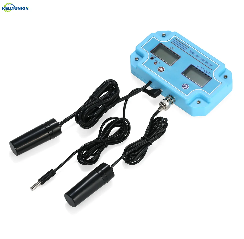 PH EC Temp Meter Tester Water Quality Testing Aquaculture  Drinking Water Measuring Tools High Accuracy