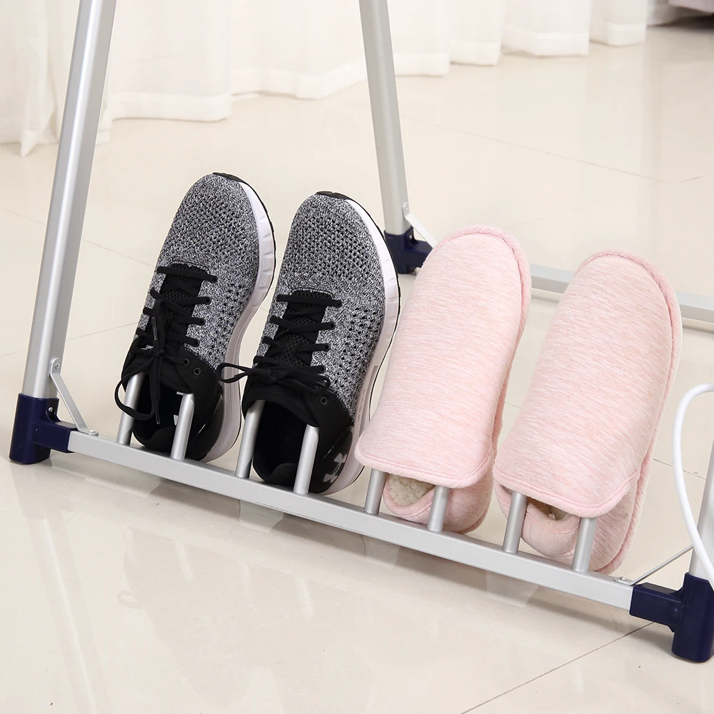 free standing electric clothes airer folding electric clothes dryer balcony clothes drying rack