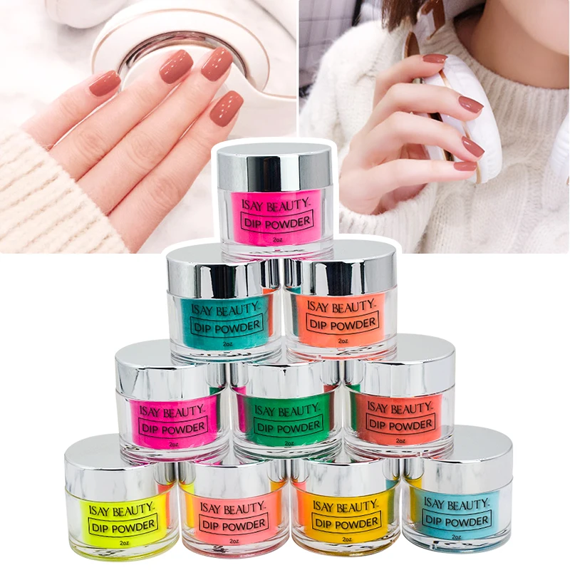 Cheap price nail products non-toxic dip and acrylic powder custom dip powder nail kit your logo