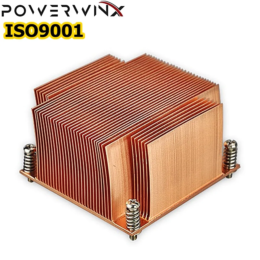 Customized copper skived heat