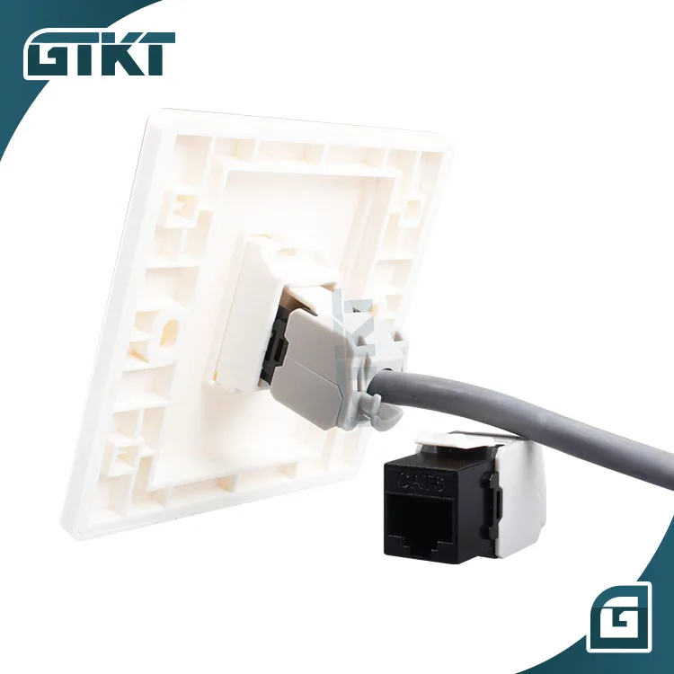  Модульный разъем RJ45 keystone jack UTP Cat6 10G 8P8C