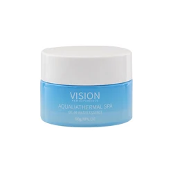 Multi-color optional custom cream glass jar skin care lotion with lid full baking varnish small frosted glass cosmetic jar