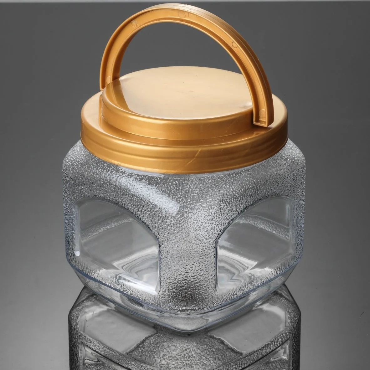 1 Gallon Shape Plastic Jar Container With Handle 3400ml 3500ml