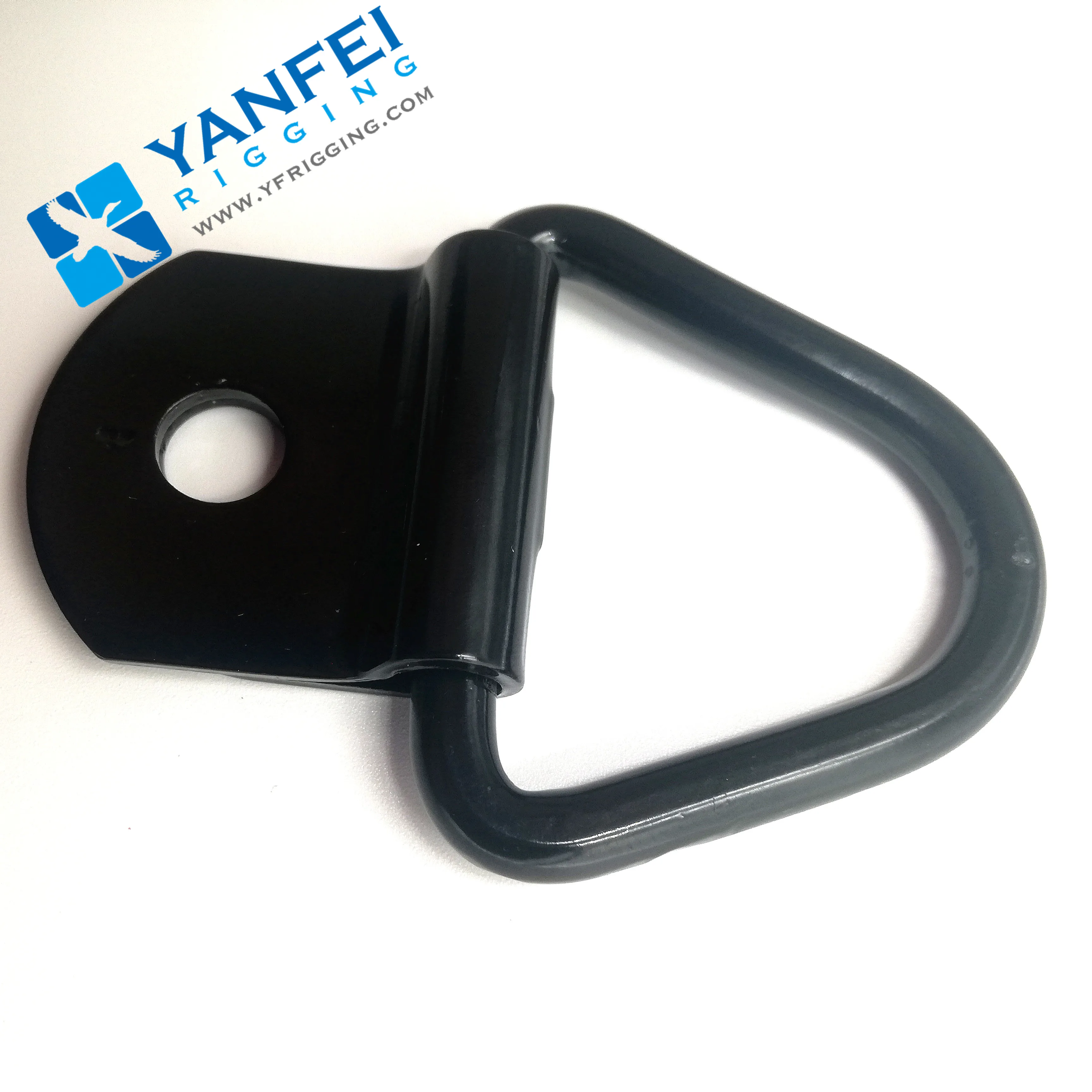 Welded Mounted D Ring Tie Down Anchor 1360kg/3000lbs Bolted Ring For Trailer Truck