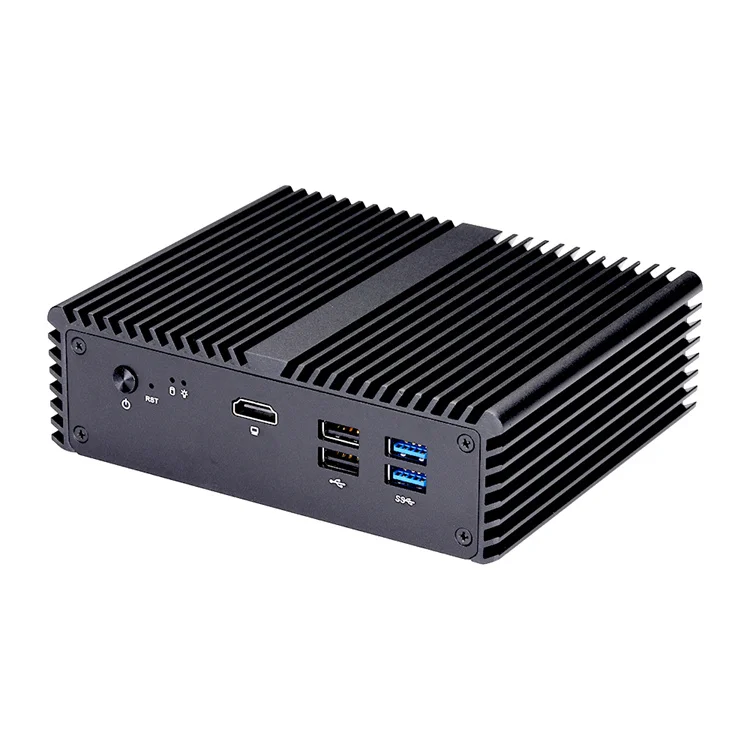 Qotom Q750G5 J4125 брандмауэр i225 5 LAN Linux маломощный Мини ПК