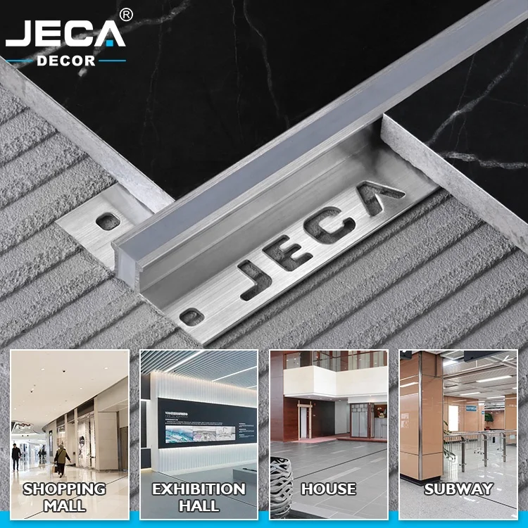 JECA Professional Manufacture Expansion Joint Ceramic Corner Border Trim Building Movement Expansion Joint