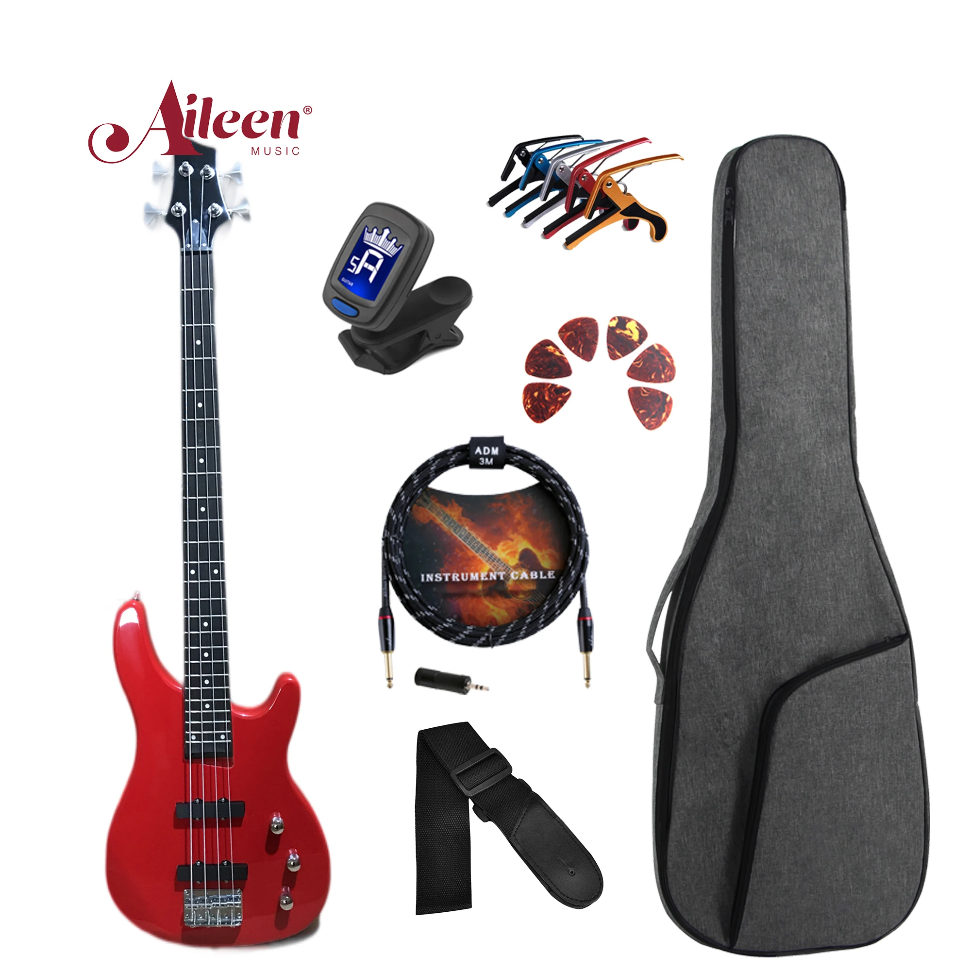 Custom Bass Guitars Jb Classic Bridge Electric Bass Guitar 4 Strings Custom (EBS100-24)