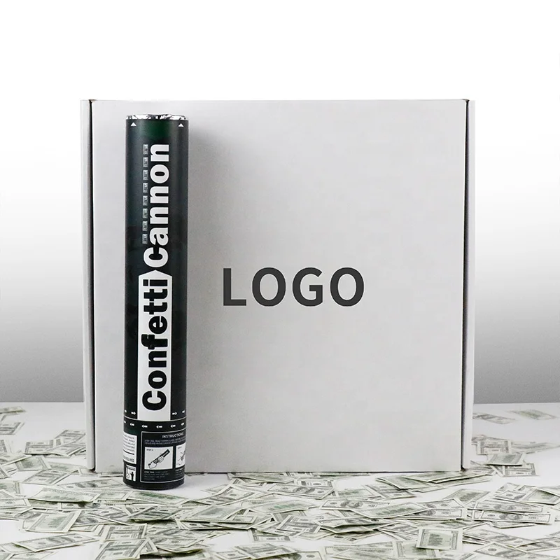 Dollar Shooter For Night Club Compressed Air Party Handheld Wholesale Party Poppers Paper Biodegradable Confetti Cannon