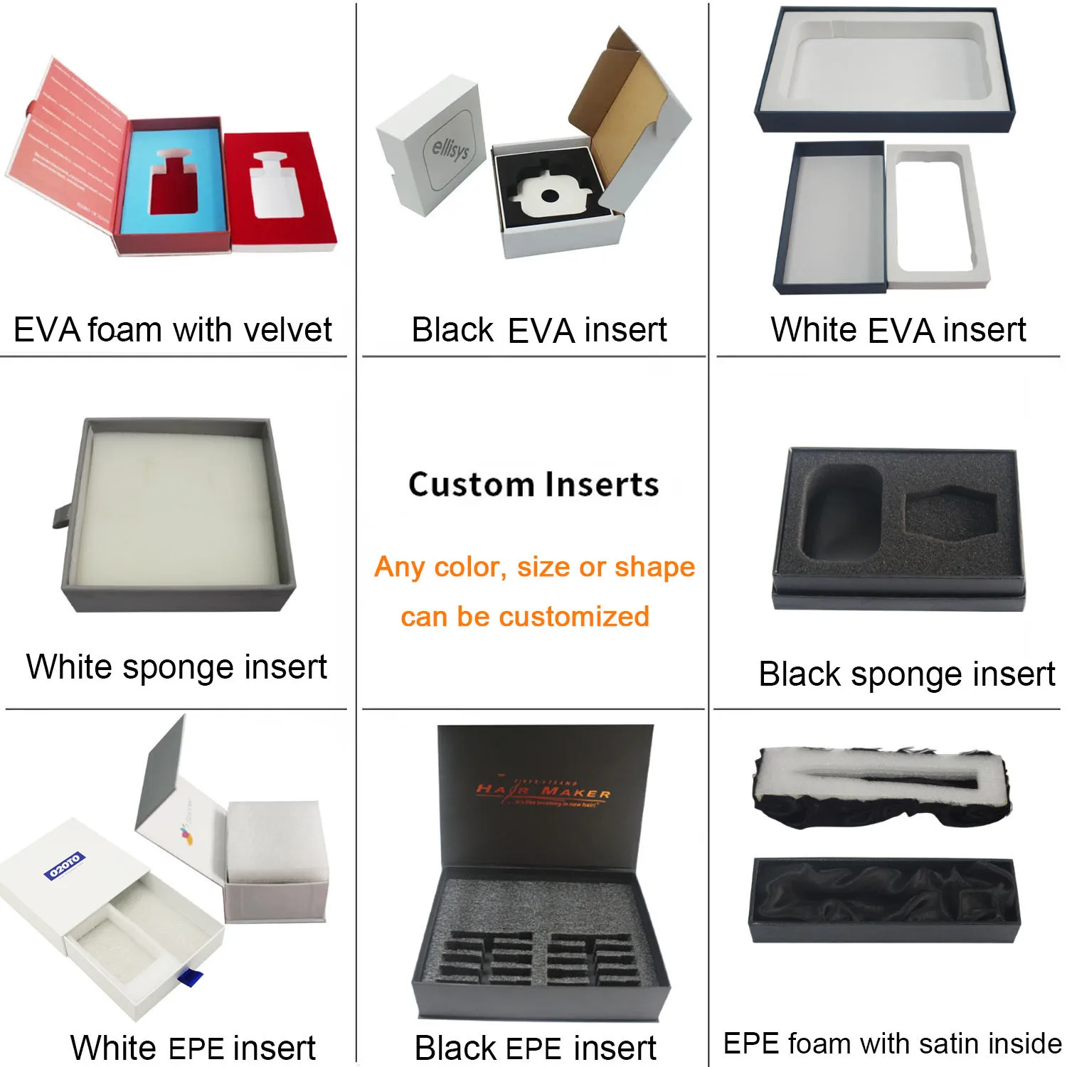 Luxury Rigid Gift Box Custom Foam Insert Bluetooth Earphone Packaging Box