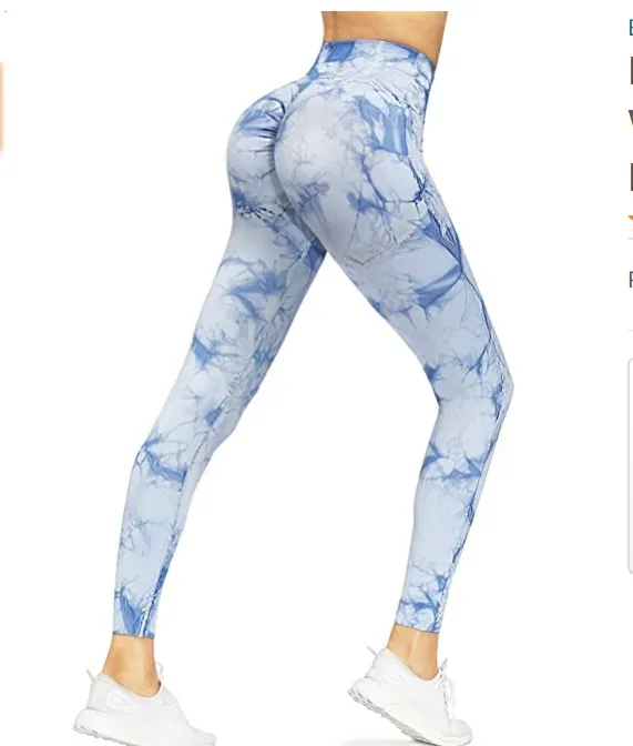 
New Style Fashion sport high waisted workout leggings butt lift yoga pants leggings 