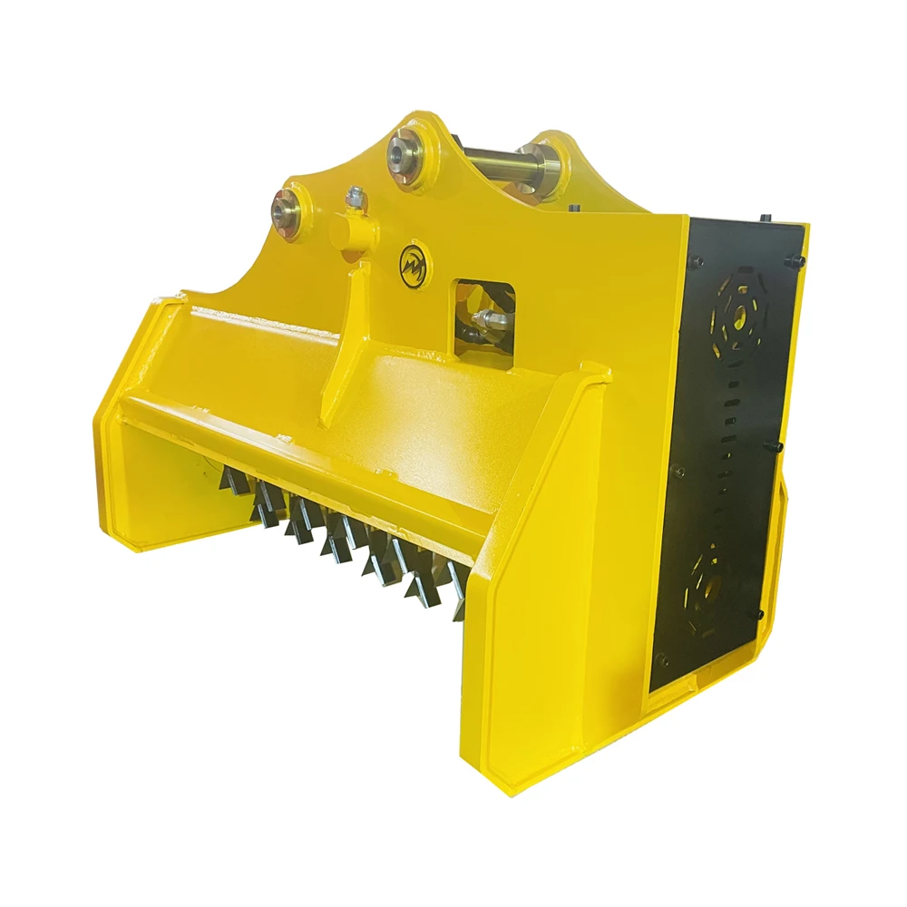 5-8T Excavator Drum Forestry Mulcher