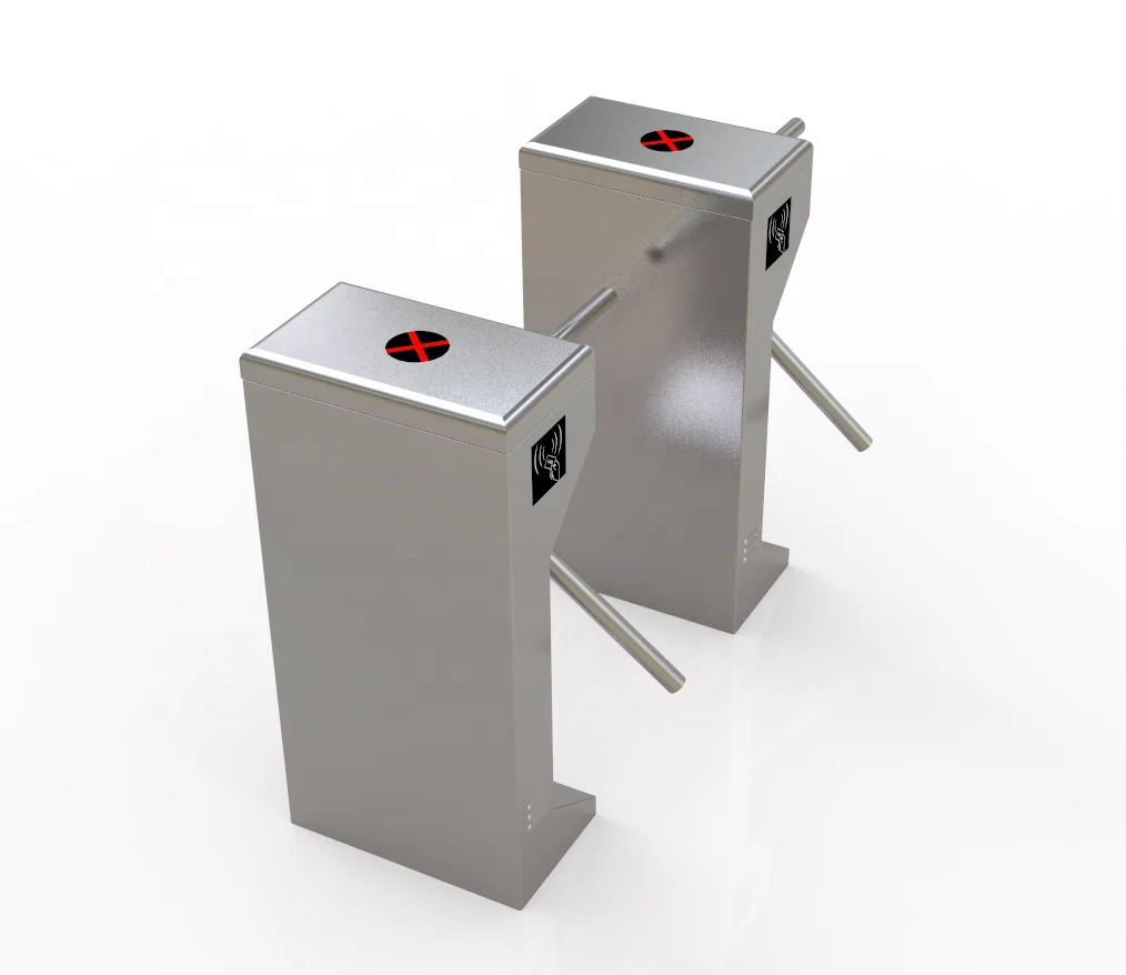 High Precision Semi-Automatic Tripod Turnstile Oneway Barcode Tripod Turnstile Security