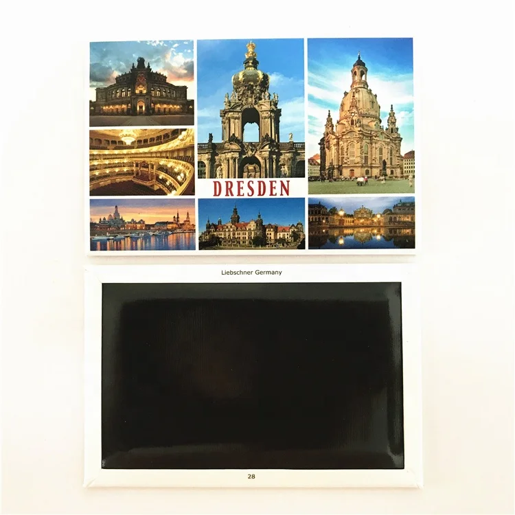 Factory directly custom metal tin refrigerator magnet