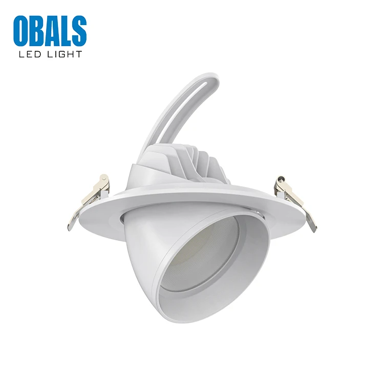 OBALS High Power Recessed Mount Aluminum SMD 20w 28w 38w Led Spotlight