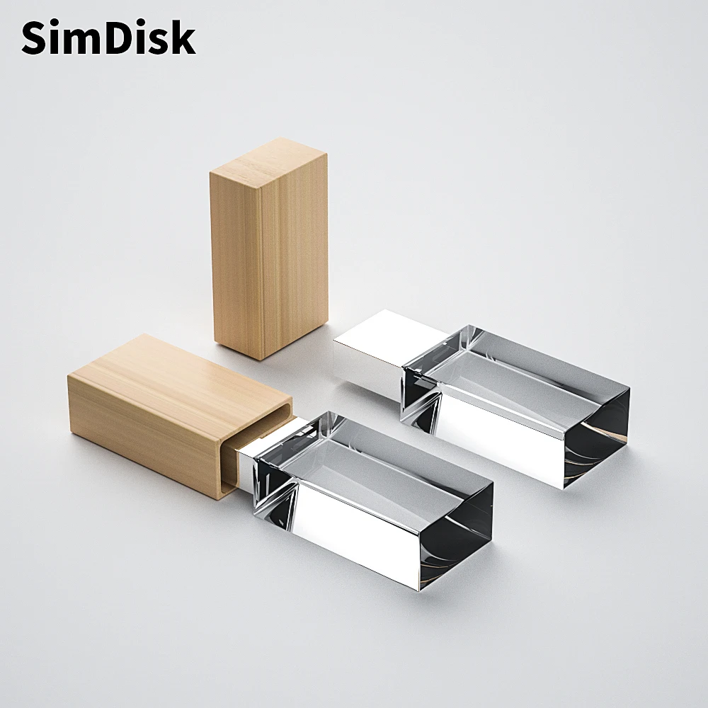 SimDisk 16GB 32GB 64GB 128GB Factory Direct sale Wedding gift USB Wood Grain Flash Drive Fashion Memory card USB3.0 Flash Drive