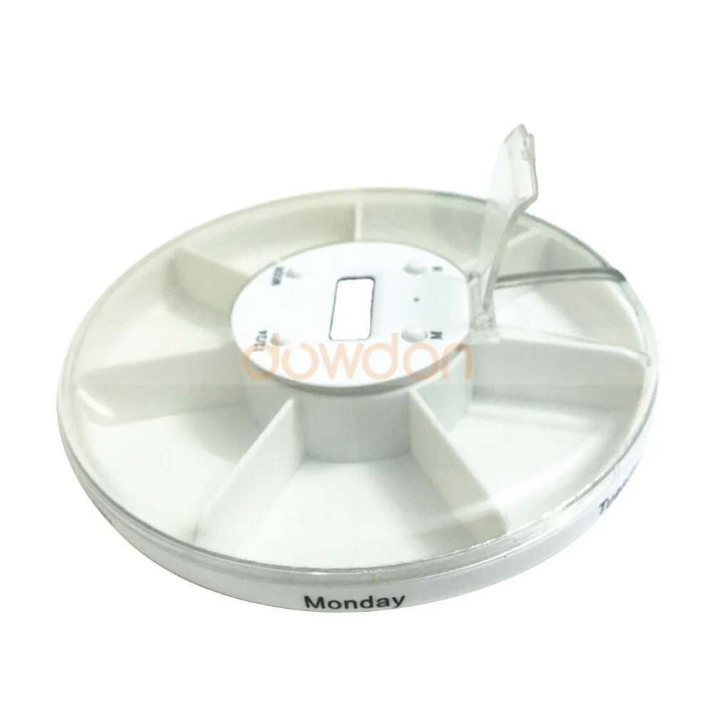 Portable Mini Pill Storage Case 7 Days Reminder Medical Box 5 Alarms Timed Digital Pill Boxes Organizer Easy For Carrying