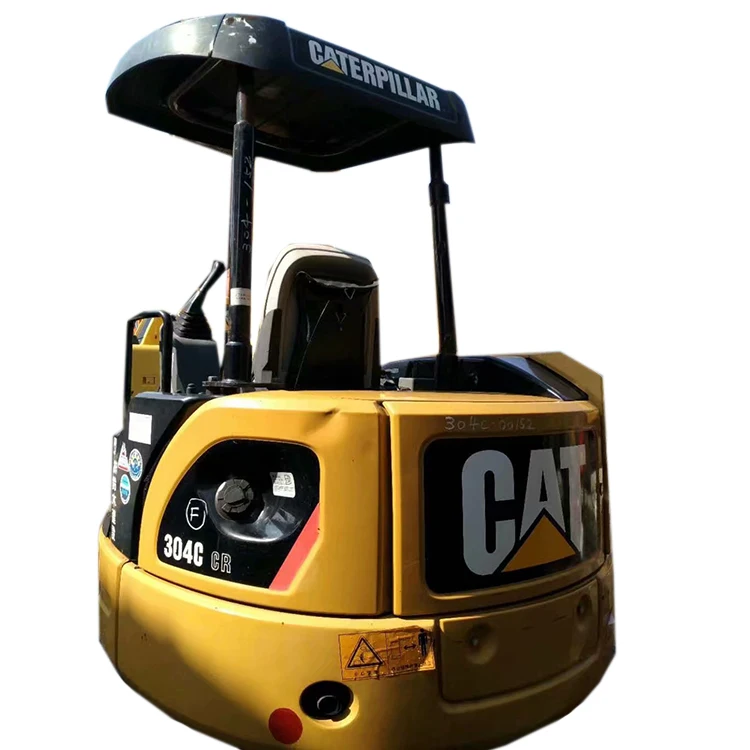 
Used Mini Digger Hydraulic Mini Crawler Diesel Type yellow Small cat 304 Excavator 4tons price for Sale 